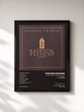 #noir Tableau de l'album Glorious Day: Hymns of Faith de Casting Crowns, cadre noir, imprimé et encadré en France