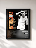 #noir Tableau de l'album 23 Singles de Beatsteaks, cadre noir, imprimé et encadré en France