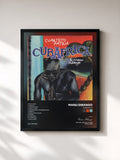 #noir Tableau de l'album Cubafrica de Manu Dibango, cadre noir, imprimé et encadré en France