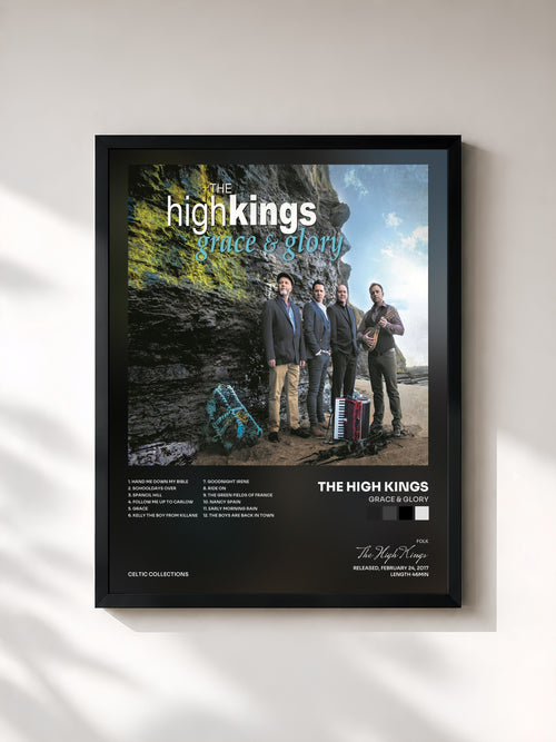 The High Kings · Grace & Glory — Affiche encadrée