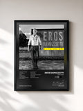 #noir Tableau de l'album Vita Ce N'è de Eros Ramazzotti, cadre noir, imprimé et encadré en France