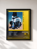 #noir Tableau de l'album Village de Jacob Banks, cadre noir, imprimé et encadré en France