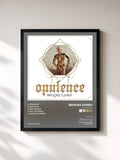 #noir Tableau de l'album Opulence EP de Brooke Candy, cadre noir, imprimé et encadré en France