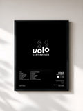 #noir Tableau de l'album Bien Zarbos de Volo, cadre noir, imprimé et encadré en France
