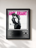 #noir Tableau de l'album Unguarded de Amy Grant, cadre noir, imprimé et encadré en France