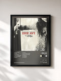 #noir Tableau de l'album Zee Avi de Zee Avi, cadre noir, imprimé et encadré en France