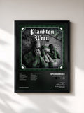 #noir Tableau de l'album Planktonweed Tape de SpongeBozz, cadre noir, imprimé et encadré en France