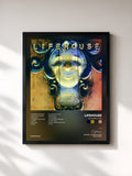 #noir Tableau de l'album No Name Face de Lifehouse, cadre noir, imprimé et encadré en France