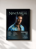 #noir Tableau de l'album Dicen de mi de Nyno Vargas, cadre noir, imprimé et encadré en France