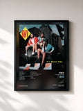 #noir Tableau de l'album It's About Time de SWV, cadre noir, imprimé et encadré en France