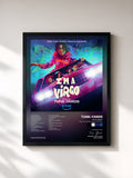 #noir Tableau de l'album I'm a Virgo (Prime Video Original Series Soundtrack) de Tune-Yards, cadre noir, imprimé et encadré en France