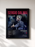 #noir Tableau de l'album #YoEstuveAllí (Las Ventas 20 de septiembre 2014) de Sergio Dalma, cadre noir, imprimé et encadré en France