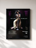 #noir Tableau de l'album The Sellout de Macy Gray, cadre noir, imprimé et encadré en France