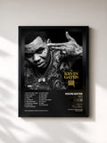 #noir Tableau de l'album Islah (Deluxe) de Kevin Gates, cadre noir, imprimé et encadré en France