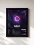 #noir Tableau de l'album Dark Matter (Deluxe) de CamelPhat, cadre noir, imprimé et encadré en France