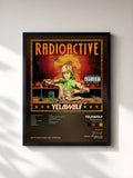 #noir Tableau de l'album Radioactive (Explicit Version) de Yelawolf, cadre noir, imprimé et encadré en France
