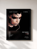 #noir Tableau de l'album Hybrid CD #1 de Gary Numan, cadre noir, imprimé et encadré en France