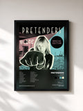 #noir Tableau de l'album Alone (Special Edition) de Pretenders, cadre noir, imprimé et encadré en France