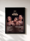 #noir Festa das Patroas 35% di Marília Mendonça in stampa incorniciata, cornice nera, stampata e incorniciata in Francia