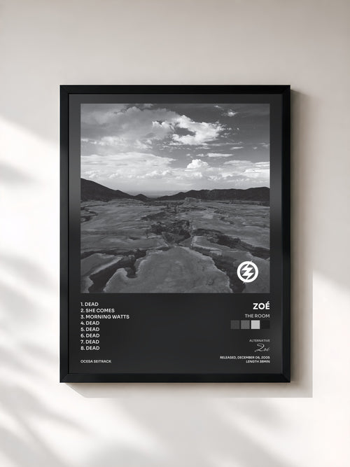 Zoé · The Room — Affiche encadrée