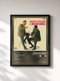 #noir Tableau de l'album Oscar Peterson & Nelson Riddle de Oscar Peterson, cadre noir, imprimé et encadré en France