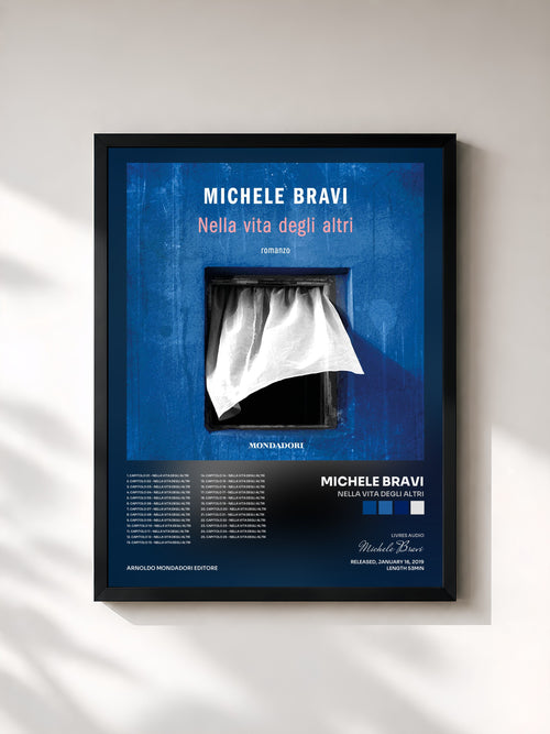 Michele Bravi · Nella vita degli altri — Affiche encadrée