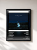 #noir Tableau de l'album StarRingChild EP de Aimer, cadre noir, imprimé et encadré en France