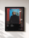 #noir Tableau de l'album 12 de Face, cadre noir, imprimé et encadré en France