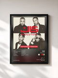 #noir Tableau de l'album Evolution (Expanded Edition) de JLS, cadre noir, imprimé et encadré en France