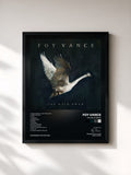 #noir Tableau de l'album The Wild Swan de Foy Vance, cadre noir, imprimé et encadré en France