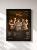 #noir Tableau de l'album Leyenda de Calo, cadre noir, imprimé et encadré en France
