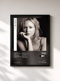 #noir Tableau de l'album Spirit de Jewel, cadre noir, imprimé et encadré en France
