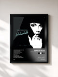 #noir Tableau de l'album Unbreakable: The Fragile Remixes de Dead or Alive, cadre noir, imprimé et encadré en France