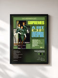#noir Tableau de l'album A Bit Of Liverpool de The Supremes, cadre noir, imprimé et encadré en France