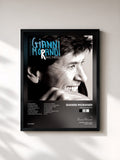 #noir Tableau de l'album Rinascimento de Gianni Morandi, cadre noir, imprimé et encadré en France