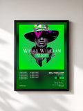#noir Tableau de l'album Qui tu es ? (Remixes) de Willy William, cadre noir, imprimé et encadré en France