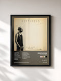 #noir Tableau de l'album New Day Dawn (Deluxe Edition) de Gentleman, cadre noir, imprimé et encadré en France