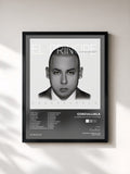 #noir Tableau de l'album El Príncipe [Ghost Edition] de Cosculluela, cadre noir, imprimé et encadré en France
