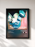 #noir Tableau de l'album Our Extended Play de beabadoobee, cadre noir, imprimé et encadré en France