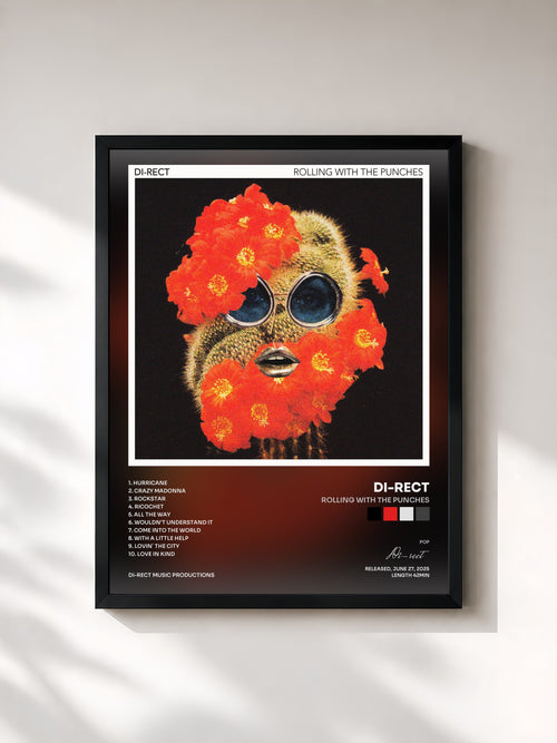 Di-rect · Rolling With The Punches — Affiche encadrée