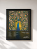 #noir Tableau de l'album Expecting To Fly de The Bluetones, cadre noir, imprimé et encadré en France
