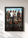 #noir Tableau de l'album Turtle Soup de The Turtles, cadre noir, imprimé et encadré en France