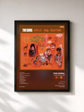 #noir Tableau de l'album Magic & Medicine de The Coral, cadre noir, imprimé et encadré en France