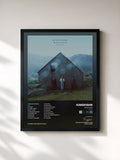 #noir Tableau de l'album Halcyon (Deluxe) de Kingfishr, cadre noir, imprimé et encadré en France