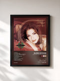 #noir Tableau de l'album Christmas Through Your Eyes de Gloria Estefan, cadre noir, imprimé et encadré en France