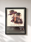 #noir Tableau de l'album Jesse & Joy de Jesse & Joy, cadre noir, imprimé et encadré en France