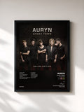 #noir Tableau de l'album Ghost Town (Deluxe Edition) de Auryn, cadre noir, imprimé et encadré en France