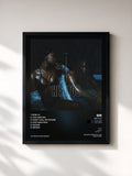 #noir Tableau de l'album Her Too de SiR, cadre noir, imprimé et encadré en France