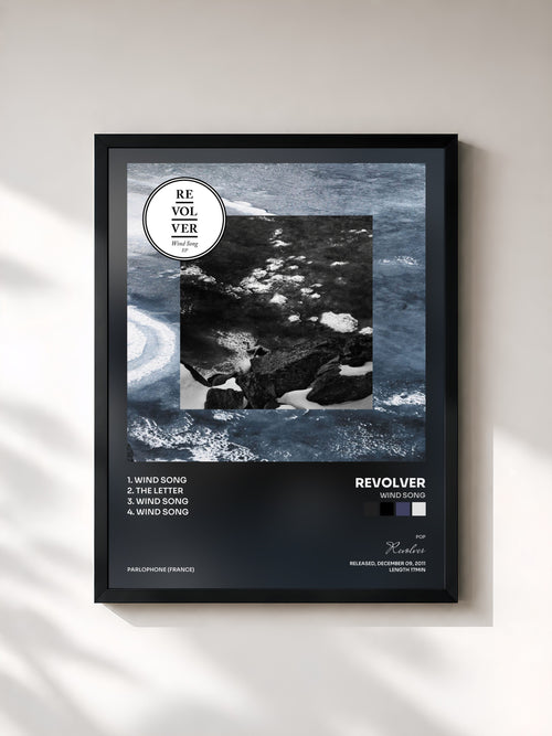 Revolver · Wind Song — Affiche encadrée