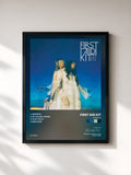#noir Tableau de l'album America de First Aid Kit, cadre noir, imprimé et encadré en France
